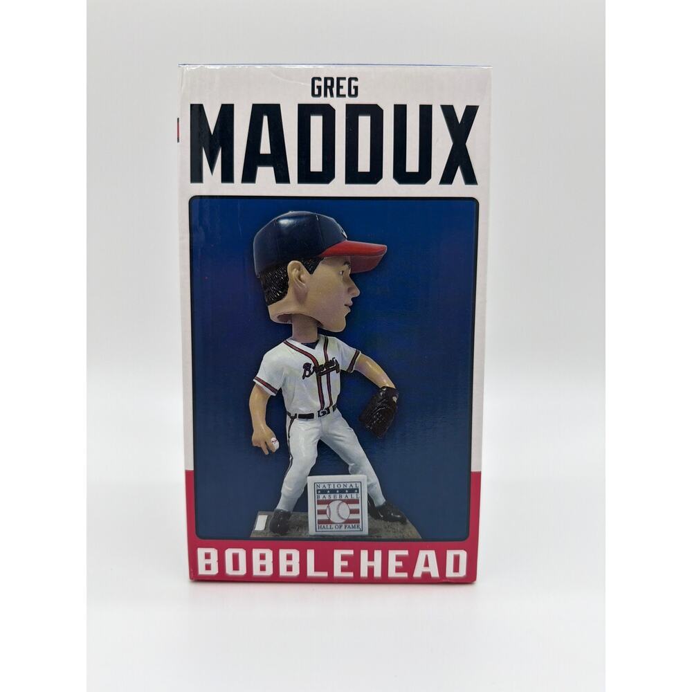 Greg Maddux National Baseball Hall of Fame Bobblehead Presented by Delta Braves